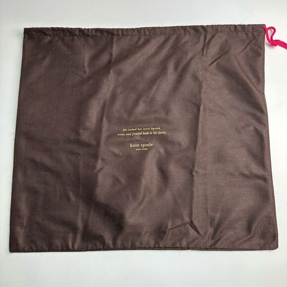 kate spade Handbags - Kate Spade New York Dust Bag 19.5 x 16.5 Large Brown